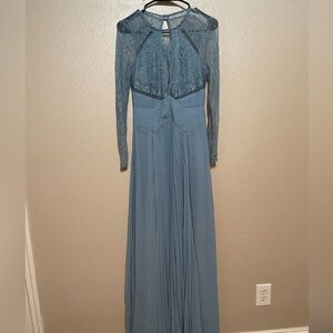 ASOS blue Dress with Zip Detail